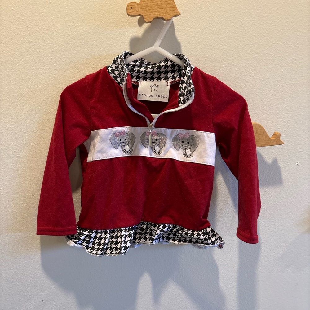 Red Elephant Kids Sweatshirt